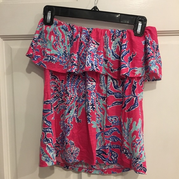 Lilly Pulitzer Tops - Lilly Pulitzer • strapless top